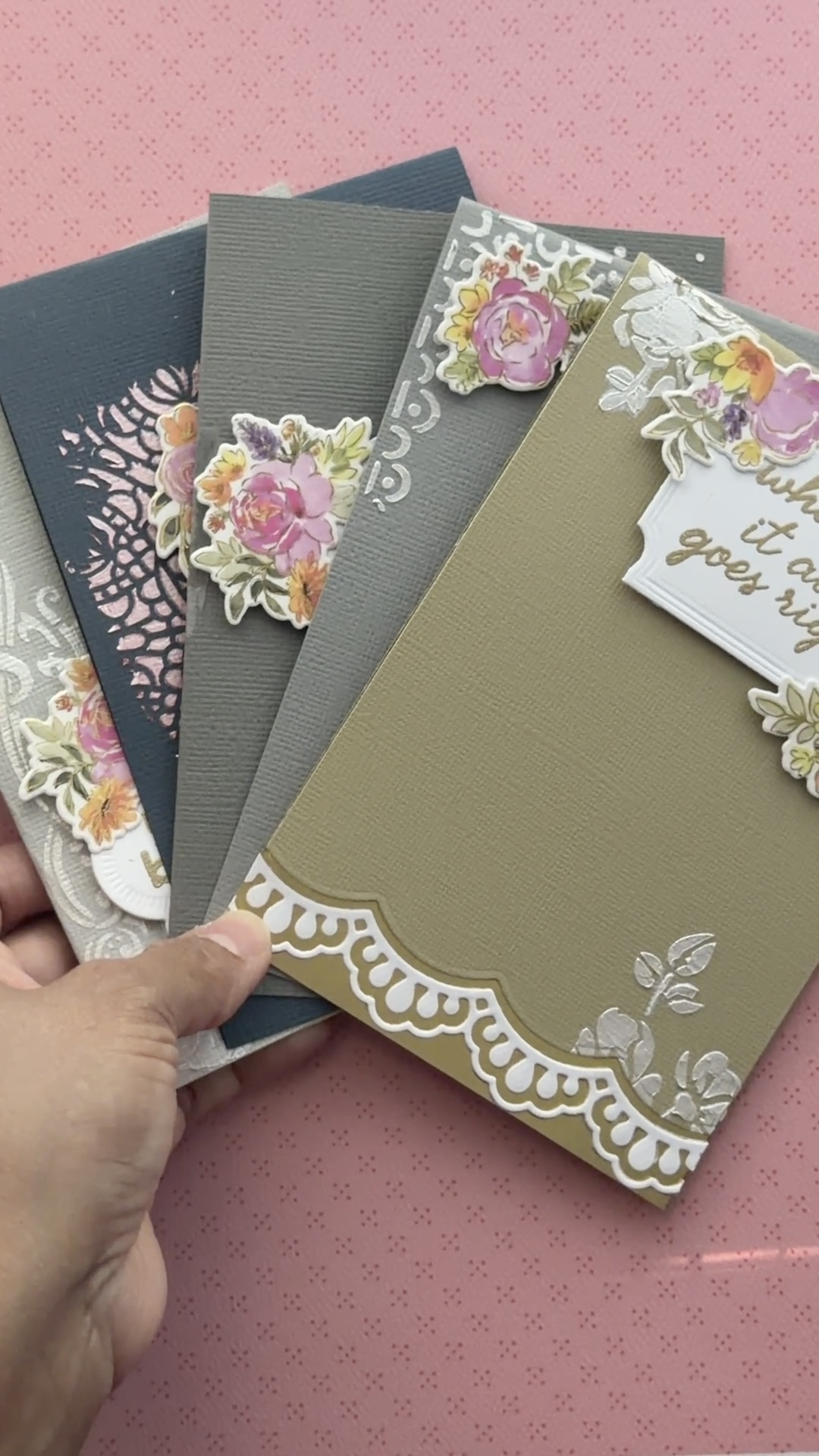 The Power of Batch Processing: Making 5 Encouraging Cards at Once! The Power of Batch Processing: Making 5 Encouraging Cards at Once!