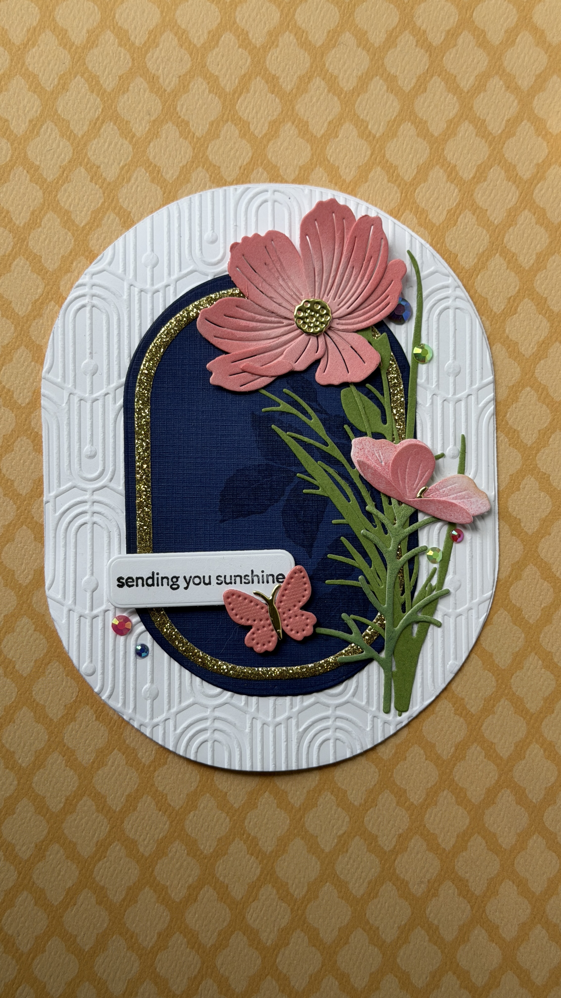 Mixing & Matching: Crafting an Uplifting “Sending You Sunshine” Shaped Card!