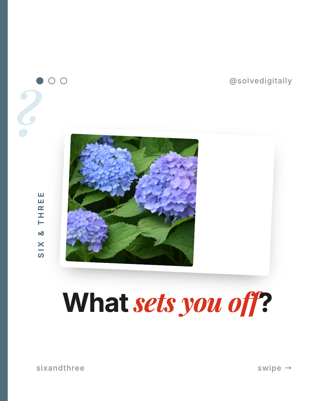 What sets you off? 🧨 What sets you off? 🧨